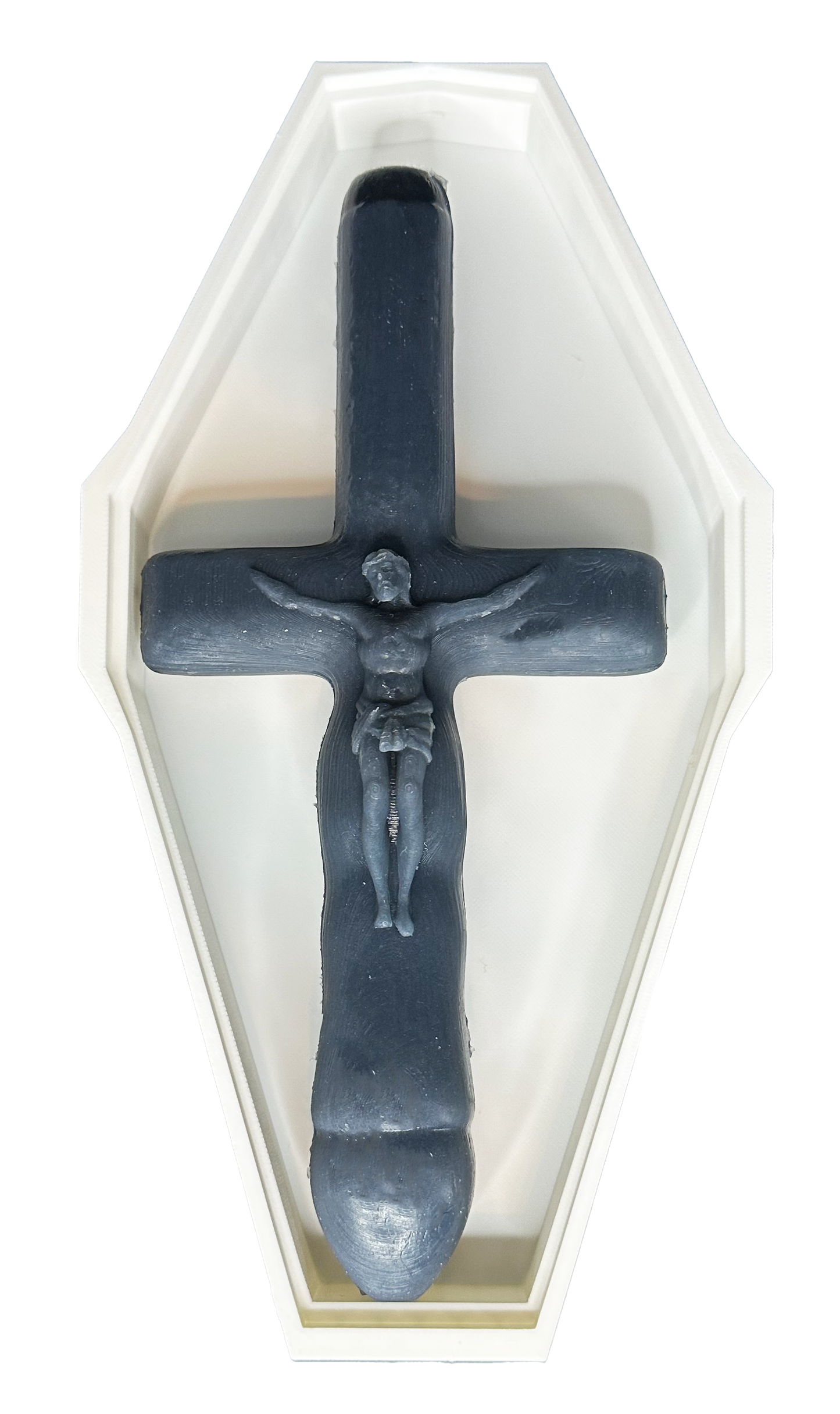 Holy Crucifix Dildo – 3D Coffin Collector’s Edition ⚰️ (Only 50 Made)