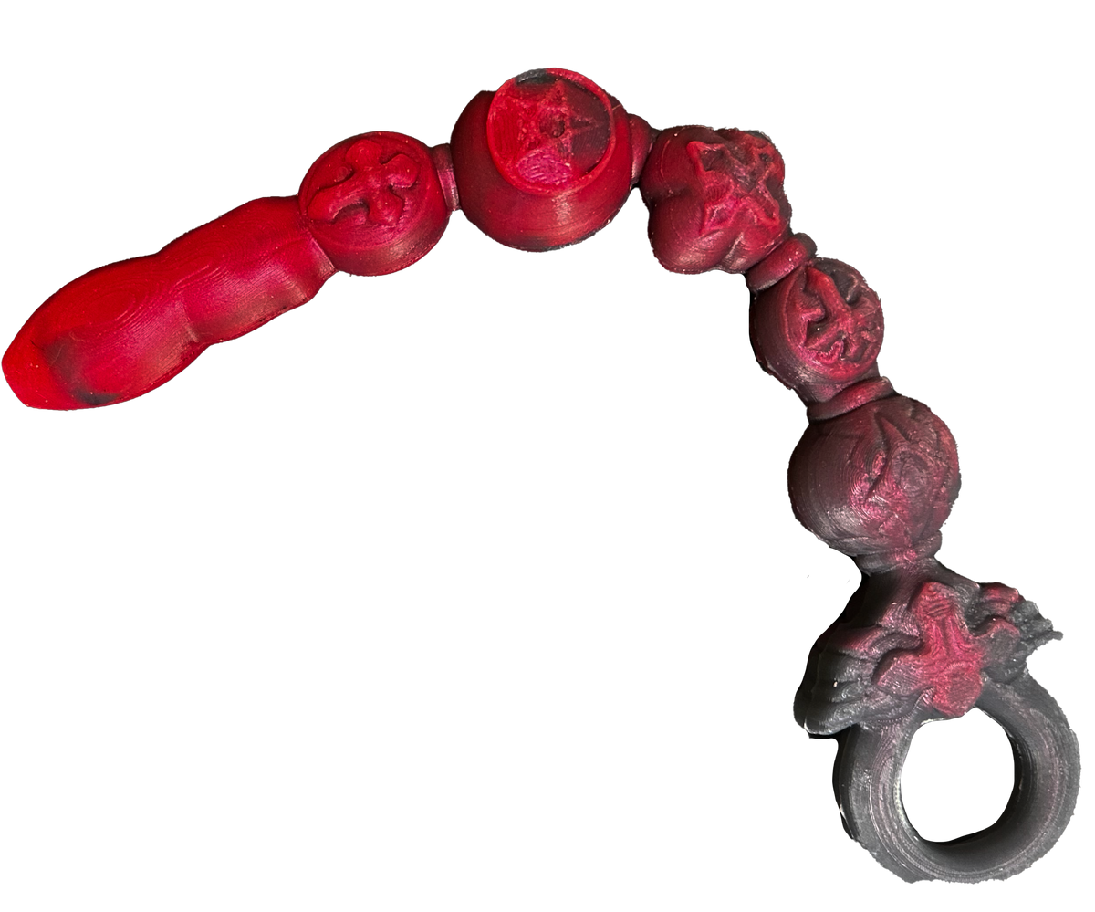 HELLISH RELIC — 12" Silicone Blessed Beads