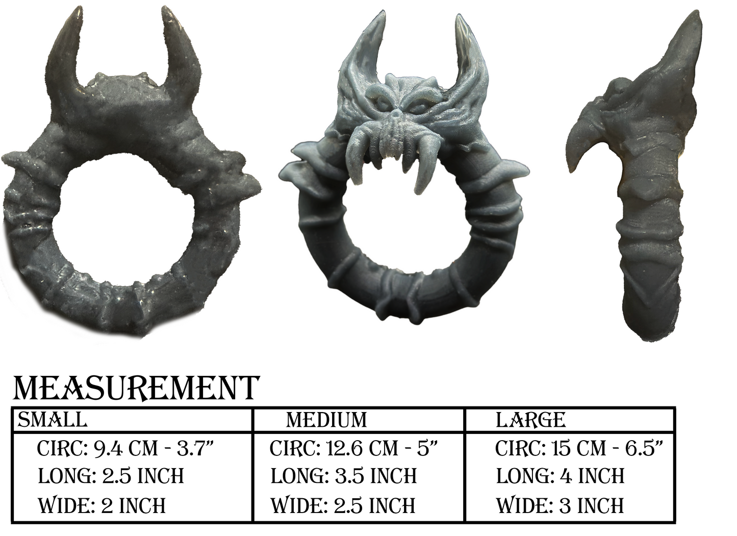 Hybrid Vampire Ring - Fantasy Dildo & Knot