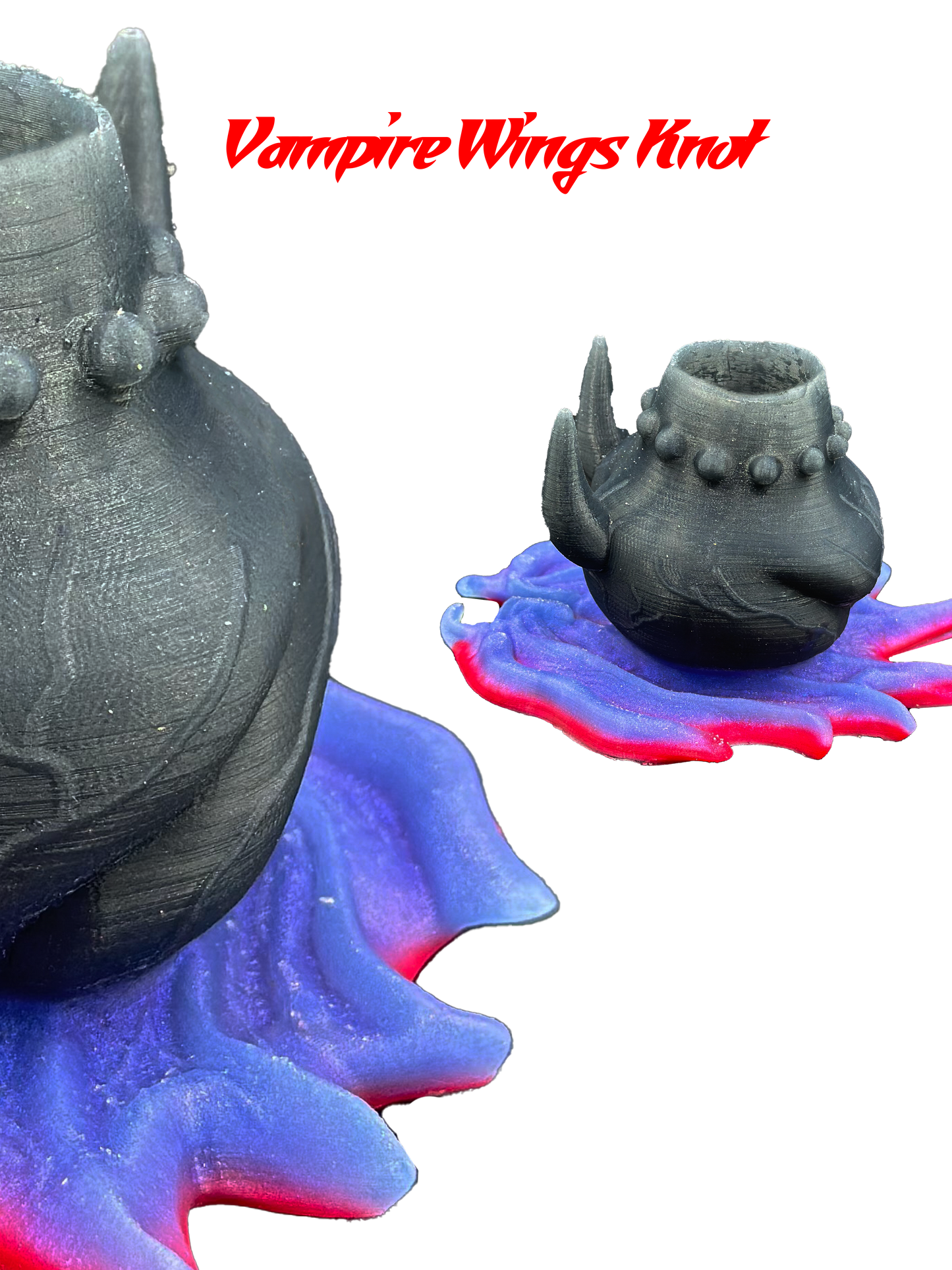 Vampire Wings Knot & Fantasy Dildo Ring