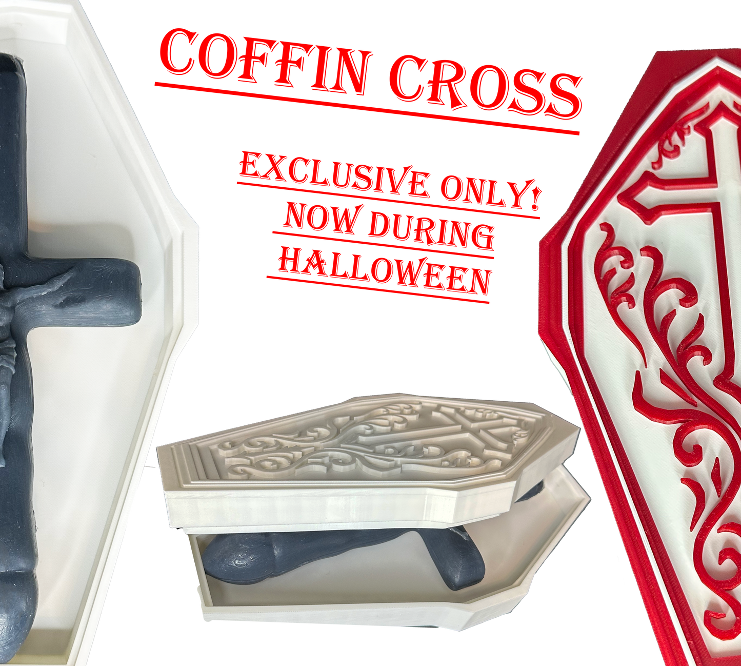 Holy Crucifix Dildo – 3D Coffin Collector’s Edition ⚰️ (Only 50 Made)