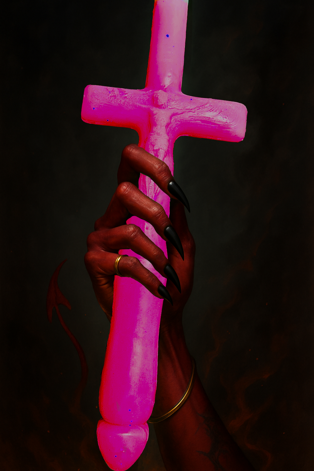 Holy Crucifix Dildo- 14 Inch Long Dildo Sex Toy