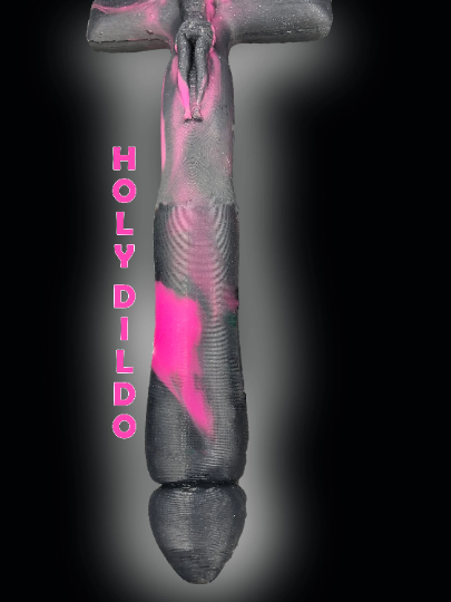Holy Crucifix Dildo – 3D Coffin Collector’s Edition ⚰️ (Only 50 Made)