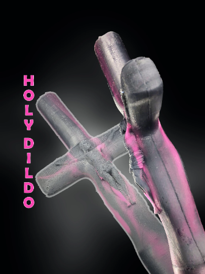 Holy Crucifix Dildo – 3D Coffin Collector’s Edition ⚰️ (Only 50 Made)
