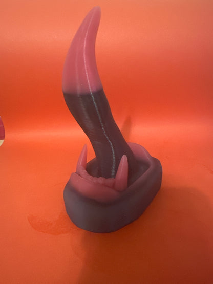Dildo Red Vampire Licker Tongue - Teaser Sex Toy- Mature - Vampire Fetish Active Restock requests: 0