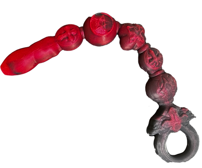 HELLISH RELIC — 12" Silicone Blessed Beads