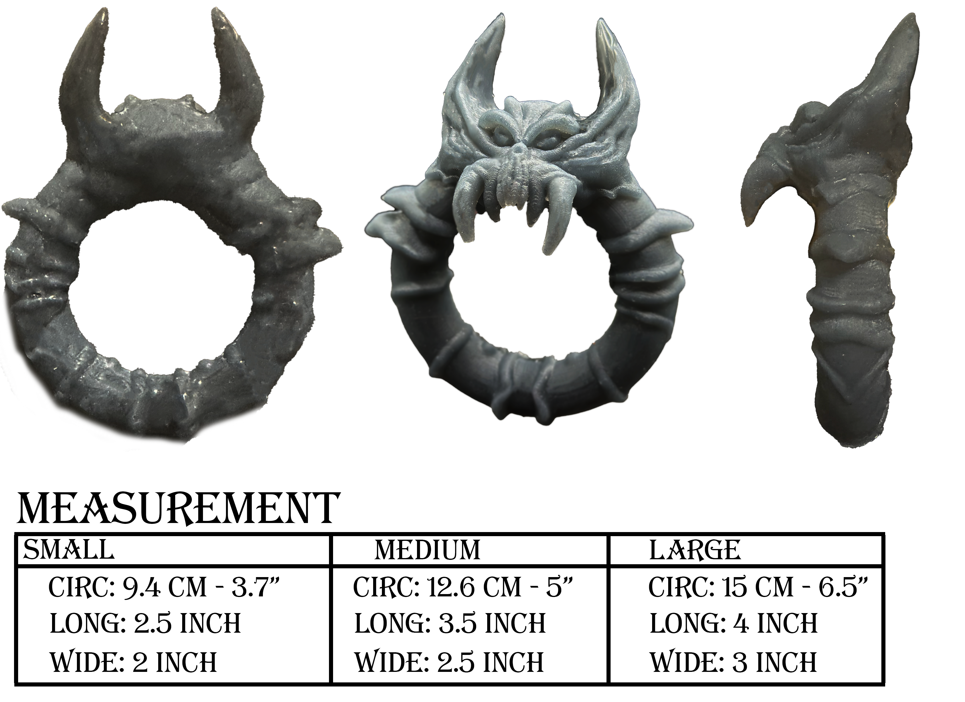 Hybrid Vampire Ring - Fantasy Dildo &amp; Knot