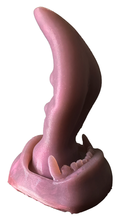 OMEGA Dildo Vampire Licker Tongue 6 inches - Dildo Sex Toy- Mature - Couples Toy- Sextoy