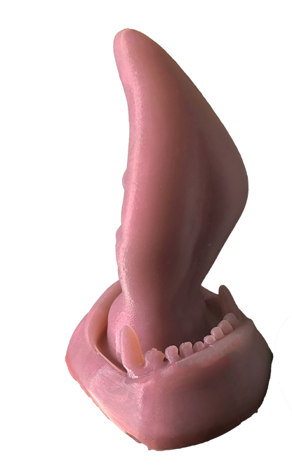 OMEGA Dildo Vampire Licker Tongue 6 inches - Dildo Sex Toy- Mature - Couples Toy- Sextoy