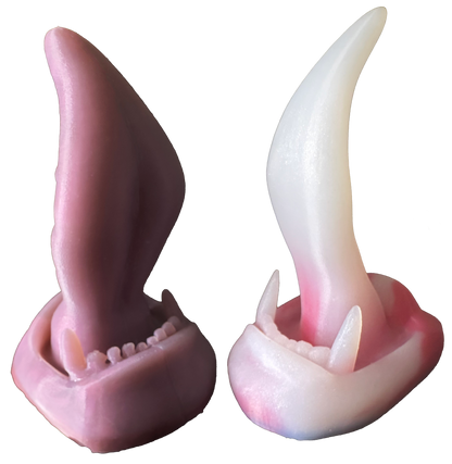 OMEGA Dildo Vampire Licker Tongue 6 inches - Dildo Sex Toy- Mature - Couples Toy- Sextoy