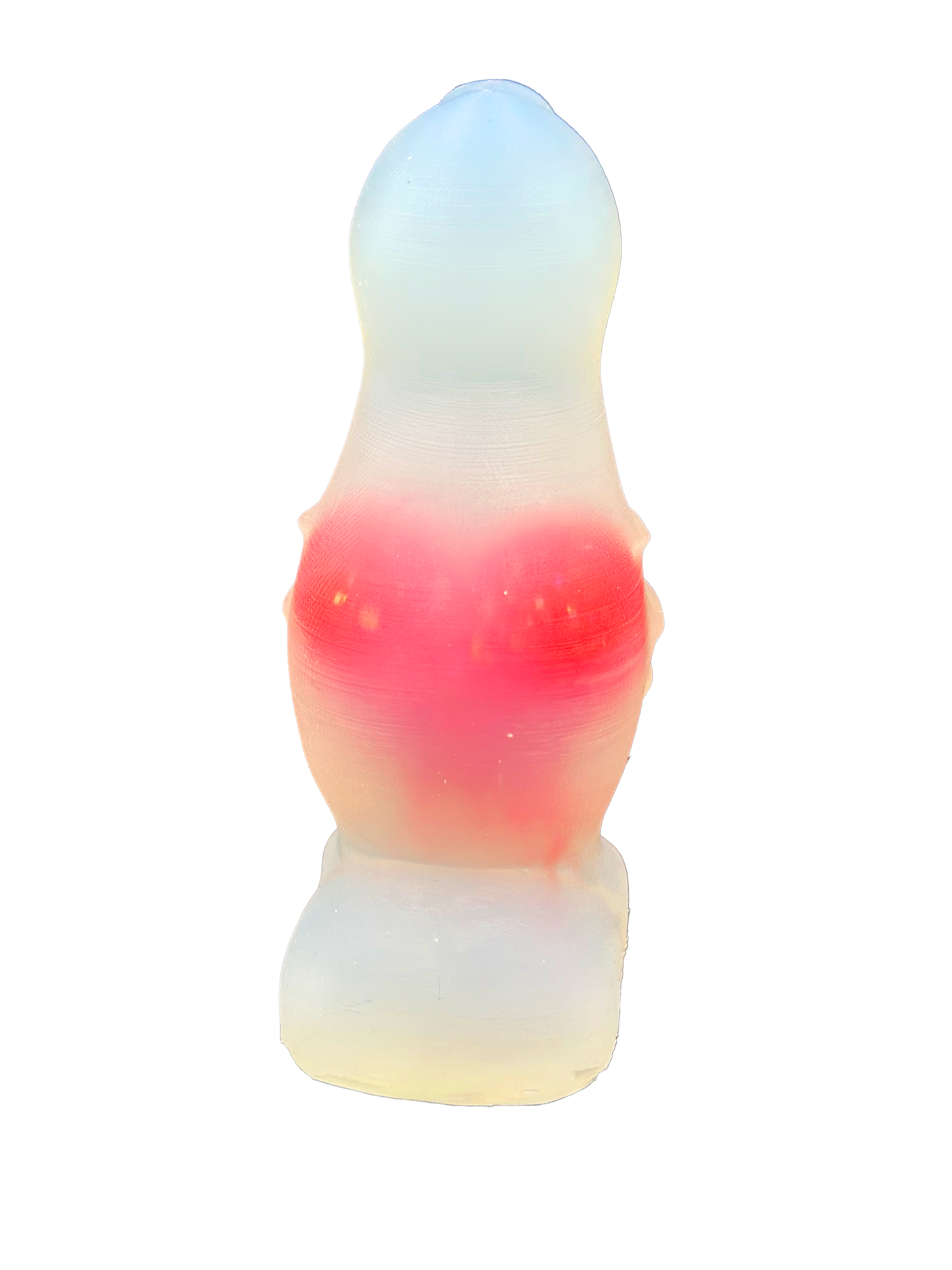 Sexy Phantom Heart- 5 inch Dildo with Glow in the Dark Heart