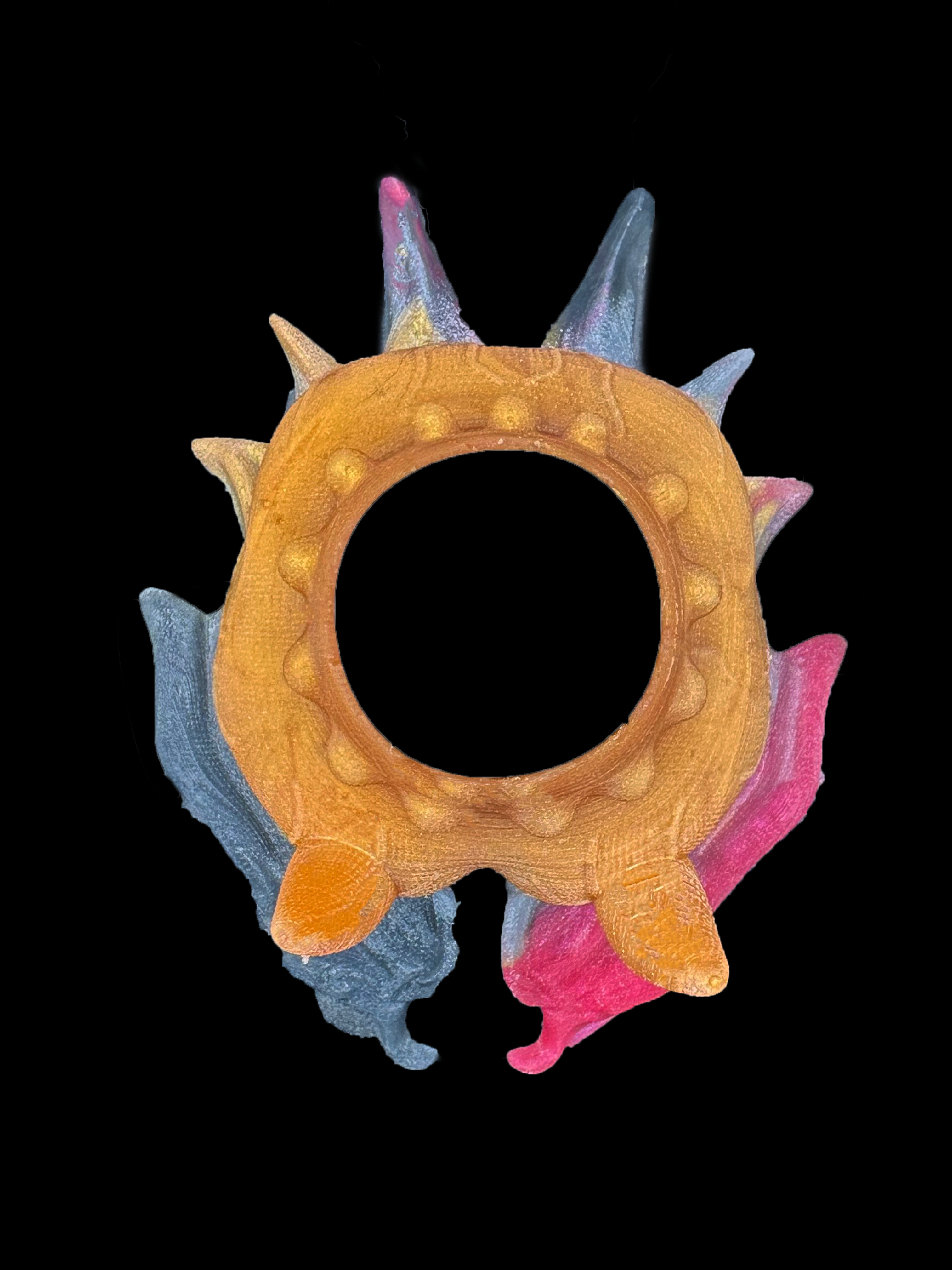 Vampire Wings Knot &amp; Fantasy Dildo Ring