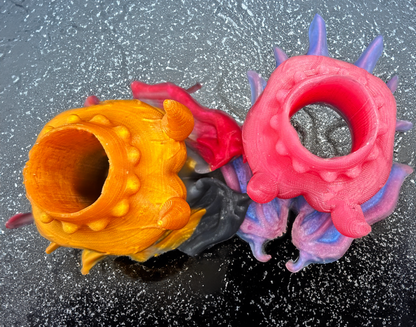 Vampire Wings Knot &amp; Fantasy Dildo Ring