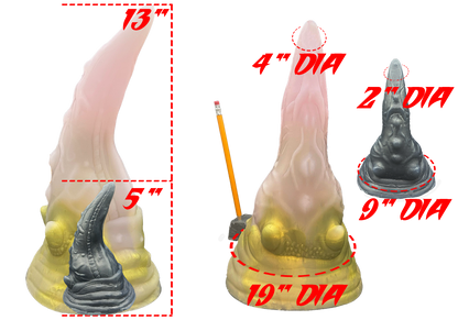 TRex Fantasy Pleasure Toy – Small & LARGE Sizes OVER A FOOT!