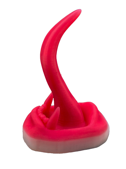 Dildo Red Vampire Licker Tongue - Teaser Sex Toy- Mature - Vampire Fetish Active Restock requests: 0