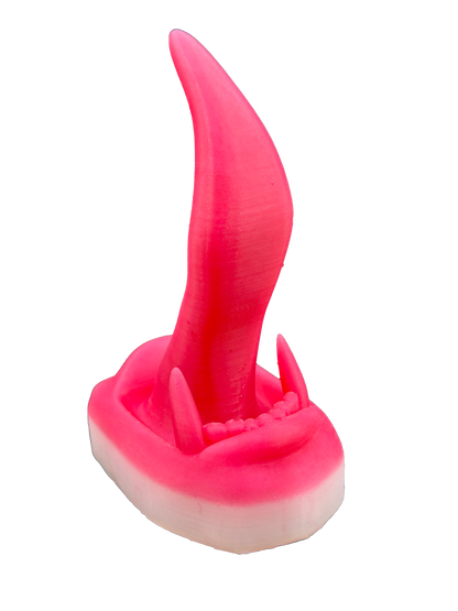 Dildo Red Vampire Licker Tongue - Teaser Sex Toy- Mature - Vampire Fetish Active Restock requests: 0