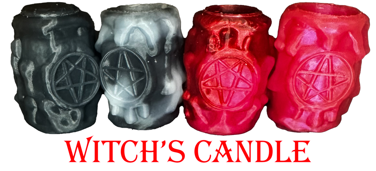 Witch’s Candle Gothic Silicone NerdClimax