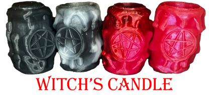 Witch’s Candle Gothic Silicone NerdClimax