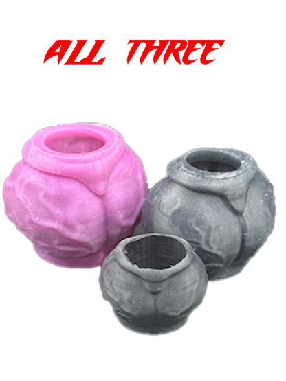 All Three Guardian Knots Ring - Sex Toy for Couples and Men - Dildo Enhancer - Mature