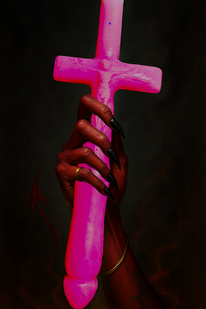 Holy Crucifix Dildo- 14 Inch Long Dildo Sex Toy