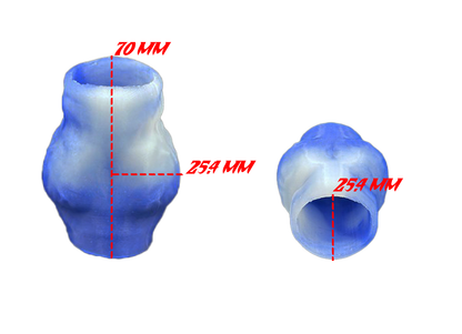 NarrowPass Tapered Adult Toy – Small & Medium for Comfortable, Gradual Pleasure