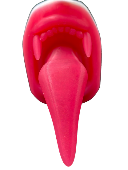 Dildo Red Vampire Licker Tongue - Teaser Sex Toy- Mature - Vampire Fetish Active Restock requests: 0