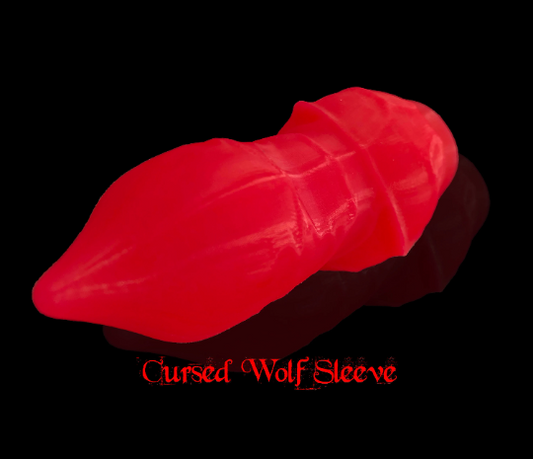 Cursed Wolf Sleeve- Penis Sleeve- Dildo Sleeve- Couples Sextoy-Enhancer Canine sleeve