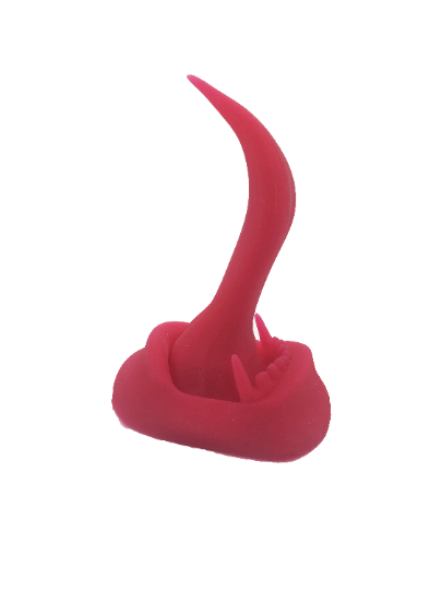 Dildo Red Vampire Licker Tongue - Teaser Sex Toy- Mature - Vampire Fetish Active Restock requests: 0