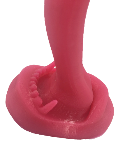 Dildo Red Vampire Licker Tongue - Teaser Sex Toy- Mature - Vampire Fetish Active Restock requests: 0