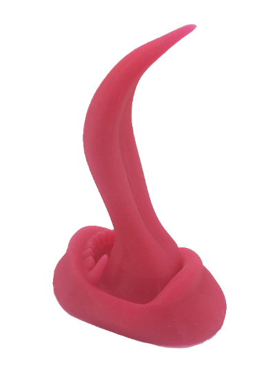 Dildo Red Vampire Licker Tongue - Teaser Sex Toy- Mature - Vampire Fetish Active Restock requests: 0