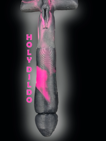 Holy Crucifix Dildo- 14 Inch Long Dildo Sex Toy