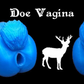 Doe Vagina Stroker - Male Stroker - Masturbator - Blow Job- 7 inch