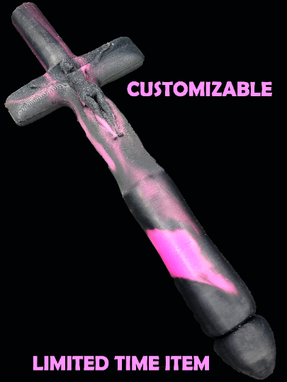 Holy Crucifix Dildo- 14 Inch Long Dildo Sex Toy