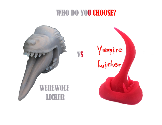 WereWolf Licker Dildo_NEW  RE-DESIGN- Sex Toy-Halloween Adult Toys