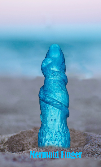 Finger Fiddler- Mermaid Finger Masterbator- couples gspot finger-Blue Sea