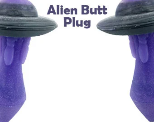 Butt Plug - Anal Area 51 Alien Ship - Alien Fantasy - Anal Sex - Mature